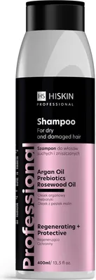Immagine prodotto di HISKIN Shampoo professionale per capelli secchi e sfibrati - rigenerante e protettivo, 400 ml