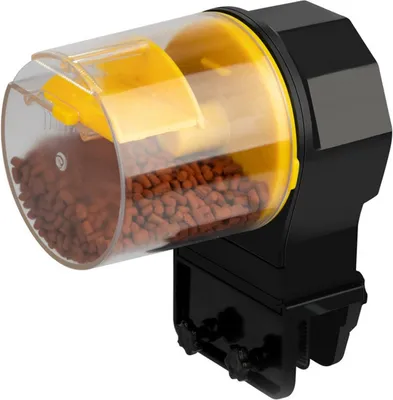 Produktbild von Automatischer Fischfütterer Aquarium Tank 12H 24H Timer Digitaler Futterspender,Fisch Tank Timing Automatischer Futterspender
