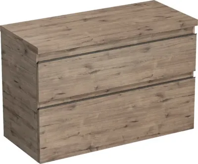 Obrázok produktu pre Skrinka pod umývadlo Jungborn TRENTA dub wellington 96,7 x 64,6 x 44,5 cm