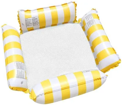Obrázok produktu pre Plávajúce ležadlo, nafukovacia matrac 4 v 1, plávajúci stan, veslo, prémiové plávajúce ležadlo pre dospelých na bazénové párty
