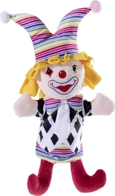 Produktbild von Handpuppe Clown 24 cm