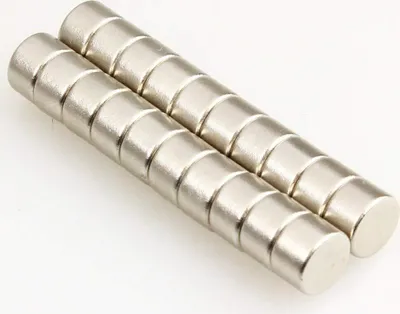 Produktbild von Neodym Magnete Starke Super Magnete 8x5mm 50 Stück N35 Sehr Starke Magnete für Glas-Magnetboards, Magnettafel, Whiteboard, Tafel, Pinnwand, Kühlschrank