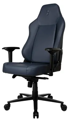 Produktbild von Arozzi Primo Echtleder Gamingstuhl - Ozeanblau