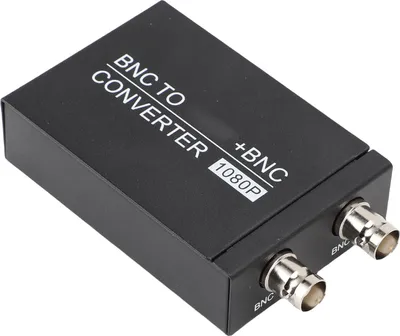 Image de Convertisseur BNC vers HD Interface Multimédia Supportant la Résolution 1080P Convertisseur BNC vers HD Vidéo Sonore pour Caméra Projecteur