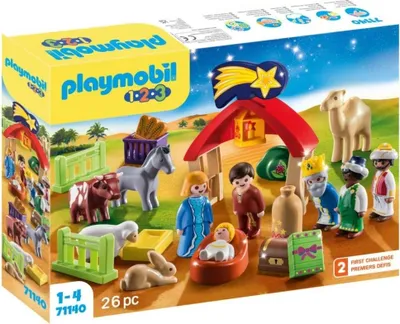 Produktbild von PLAYMOBIL 1.2.3 Meine erste Krippe