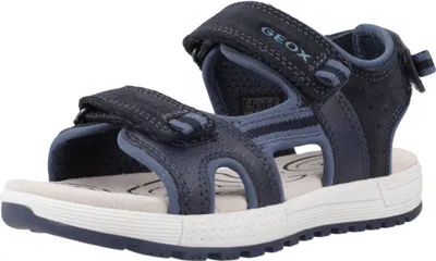 Produktbild von GEOX Sandalen S.ALBEN, Glattleder, Blau, Kinder