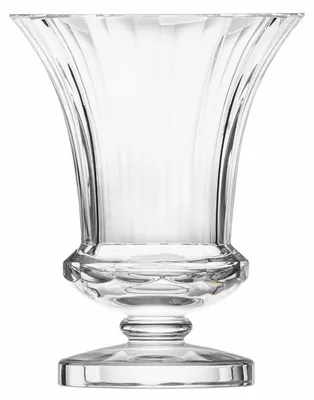 Produktbild von Casa Padrino Luxus Barock Kristallglas Vase Ø 15 x H. 15,2 cm - Mundgeblasen