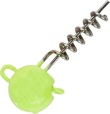 Produktbild von Balzer UV-aktive Screw in Jigheads gelb- Jigköpfe Schraubköpfe , Gewicht / Inhalt:20g - 4 Stück