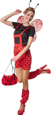 Produktbild von dressforfun® Frauenkostüm Marina Marienkäfer