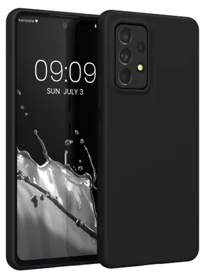 Produktbild von kwmobile Handyhülle für Samsung Galaxy A53 5G Hülle - TPU Case - Kabelloses Laden - Schutzhülle Cover in Schwarz
