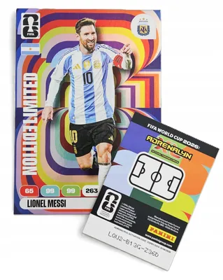 Image de LIONEL MESSI Argentina FIFA WORLD CUP 2026 – LIMITED XXL card (large)