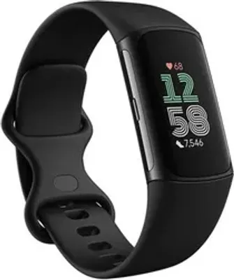 Obrázok produktu pre Fitbit Charge 6, Náramok na sledovanie aktivity, AMOLED, GPS, NFC, Vodeodolný, Čierna