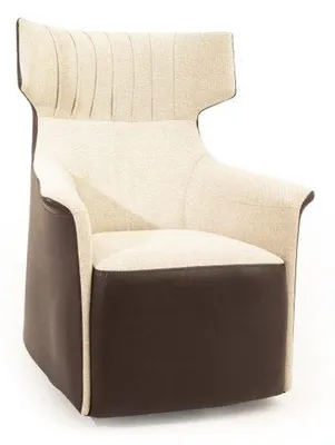 Produktbild von Stil Sessel Modern Design Wohnzimmer Möbel Braun farbe Luxus Neu