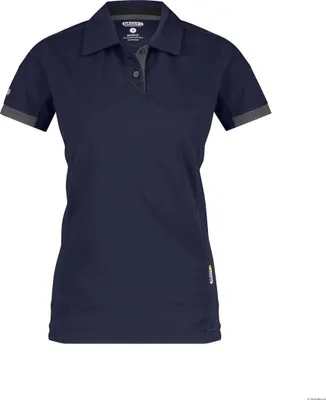Produktbild von DASSY Polo Shirt TRAXION Women nachtblau/anthrazit Gr. 2XL