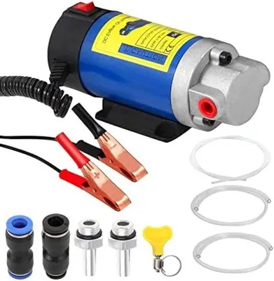 Zdjęcie produktu dla Elektryczna pompa oleju 12 V, 100 W do samochodów, motocykli, łodzi i kamperów