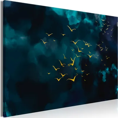 Produktbild von Modernes Wandbild g-A-0346-b-a (120x80 cm) - 1 Teilig Bilder Fotografie auf Leinwand Foto Bild Dekoration Wand Bilder Kunstdruck VOGEL