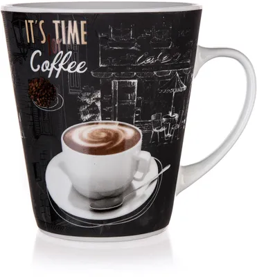 Produktbild von becher 360ml COFFEE Nachbildungmix, Keramik