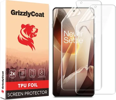 Produktbild von GrizzlyCoat  OnePlus 13 Displayschutz Schutzfolie - Hüllenfreundlich (2er Pack)