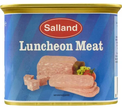Immagine prodotto di Salland Luncheon Meat 340g – Salumi versatili per spuntini e pasti
