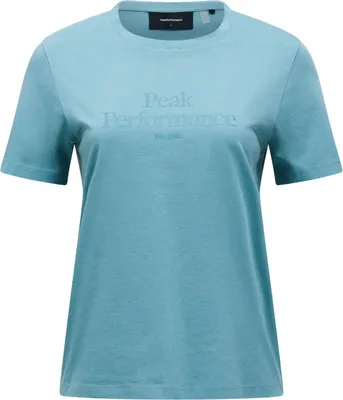 Produktbild von Peak Performance W Original Tee petrol S