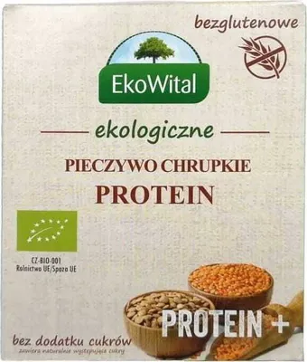 Produktbild von Protein-Knäckebrot Glutenfrei  100 g Ekowital