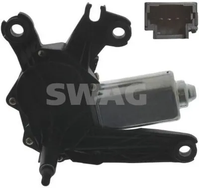 Produktbild von SWAG 62 94 0506 Wischermotor Hinten passend für PEUGEOT 206 Schrägheck (2A/C) 206 Kastenwagen 206 Stufenheck für CITROËN XSARA PICASSO (N68)