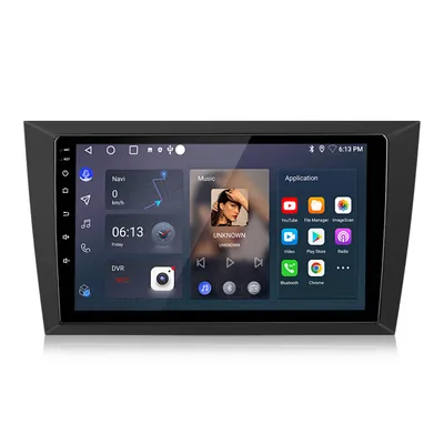Obrázek produktu pro Autorádio Carplay 9" pro VW Golf VI 6 (2008–2012) s Androidem 15, GPS, navigací, Wi-Fi, Bluetooth, SWC, DAB+, SWC, DSP, RDS a USB 2+64 GB