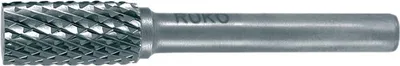 Obrázok produktu pre RUKO 116012 rotačný fréza karbid volfrámu kužeľová/valcová liatina, nehrdzavejúca oceľ, oceľ, zliatiny titánu 1 ks
