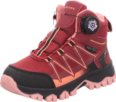 Produktbild von Sneakers Kinder-Mädchen-Outdoor-Allwetterstiefel Rot-Orange-Schwarz-Rosa, Farbe:rot, EU Größe:33