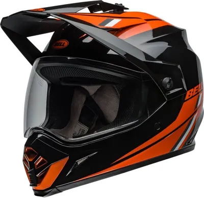 Obrázek produktu pro Helma BELL MX-9 Adventure MIPS - Alpine Gloss Black/Orange