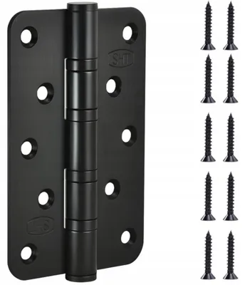 Produktbild von Handmet Türband Lagernd Schwarz Rund 127x76mm