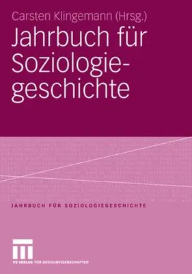 Obrázok produktu pre Jahrbuch für Soziologiegeschichte