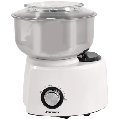 Produktbild von Syntrox Germany Küchenmaschine 3-in-1 mit Fleischwolf 1200W 5,8L weiß