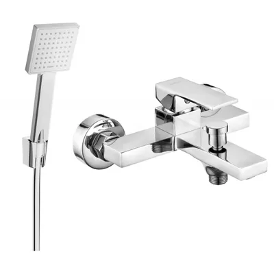 Obrázek produktu pro Mexen Uno R45 vanová baterie se sprchovou sadou, Chromovaná - 7143R45-00