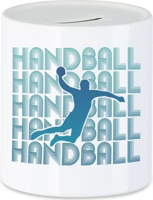 Produktbild von Handball Spardose Handballer Handballspieler Verein Mannschaft