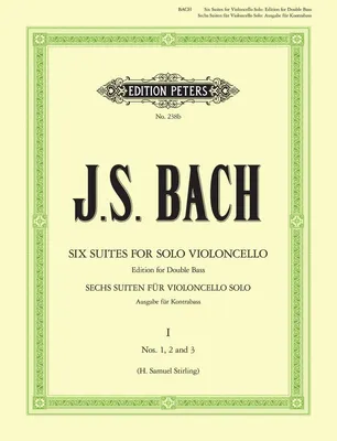 Produktbild von Cello Suites (Transcribed for Double Bass Solo) -- Nos. 1-3