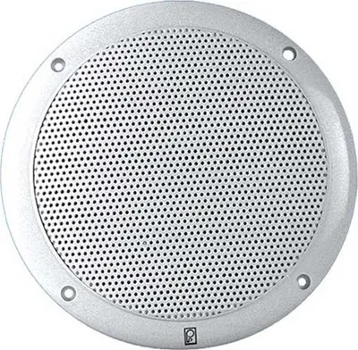 Image de Poly-planar, haut-parleur coaxial 2 voies de 6 pouces, gris, 80 W, gris, 80 W