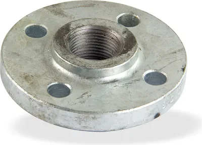 Produktbild von Gewindeflansch Rohrflansch Flansch 1 1/2 Zoll 150x16mm DN40 verzinkt