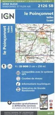 Produktbild von Le Poinçonnet 1 : 25 000