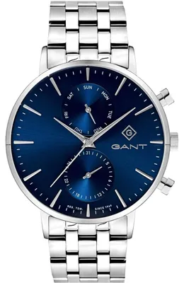 Produktbild von GANT Herren Uhr G121003 46 mm, 5 ATM wasserdicht, Quarz, Datum, Mineralglas