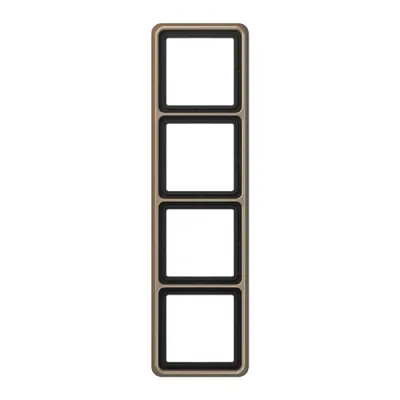Image de Cadre quadruple bronze doré horizontal/vertical - Cadre quadruple bronze doré CD 584 GB