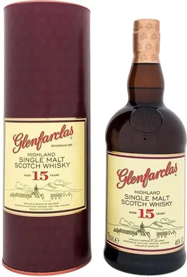 Produktbild von Glenfarclas 15 Years + Box 700ml 46% Vol.