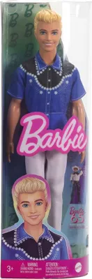 Obrázek produktu pro Barbie Fashionistas Panenka Ken blondýnka s westernovým vzhledem