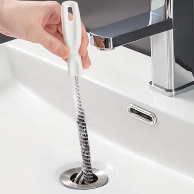 Produktbild von Famanu Abflussreinigungsbürste 3 Stück - Flexibel, 45 cm