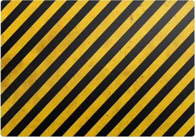 Produktbild von Diagonale Warnstreifen – Bodenschutzmatte – Rutschfest – Schutzmatte für Büro – Vinylmatte – Stuhlunterlage  – 100 x 100 cm