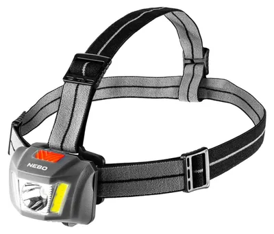 Produktbild von NEBO NEB-HLP-1011-G, Stirnband-Taschenlampe, Mehrfarbig, Acrylnitril-Butadien-Styrol (ABS), Tasten, IP44, COB LED