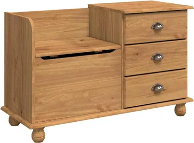 Immagine prodotto di Panchina con contenitore ASKIM Marrone 100 x 39 x 62 cm