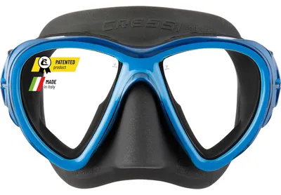 Image de Masque de snorkeling Cressi Fiji, unisexe, noir/bleu, taille unique