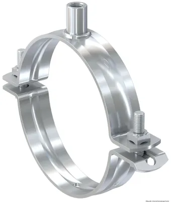 Produktbild von fischer Massivrohrschelle FRSMN 67 - 72 mit Kombianschlussgewinde M8/M10, 50 Stück
