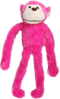 Produktbild von Flamingo Hundespielzeug Plüschtier Affe pink